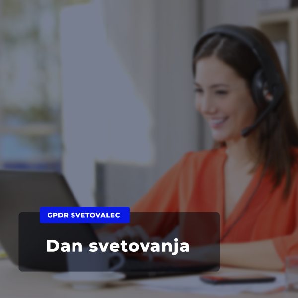 GDPR svetovalec - dan svetovanja