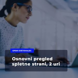 Osnovni pregled spletne strani - 2 svetovalni uri
