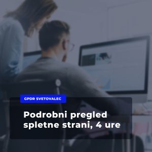 Podrobni pregled spletne strani - 4 svetovalne ure