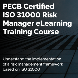 ISO 31000 (Upravljanje tveganj) Risk Manager (eLearning) – English