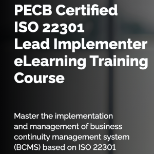 ISO 22301 (Sistem za upravljanje neprekinjenega poslovanja) Lead Implementer (eLearning) – English